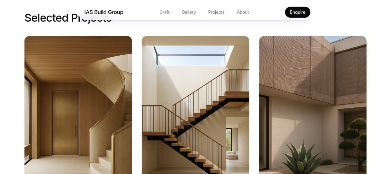 Apex Built Co — Construction & Trades website preview 2